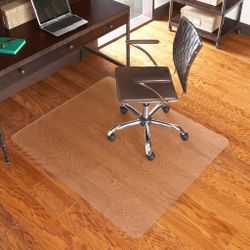 ES Robbins Chair Mat for Hard Floors, 46 x 60 No Lip, Clear NOT CHAIR