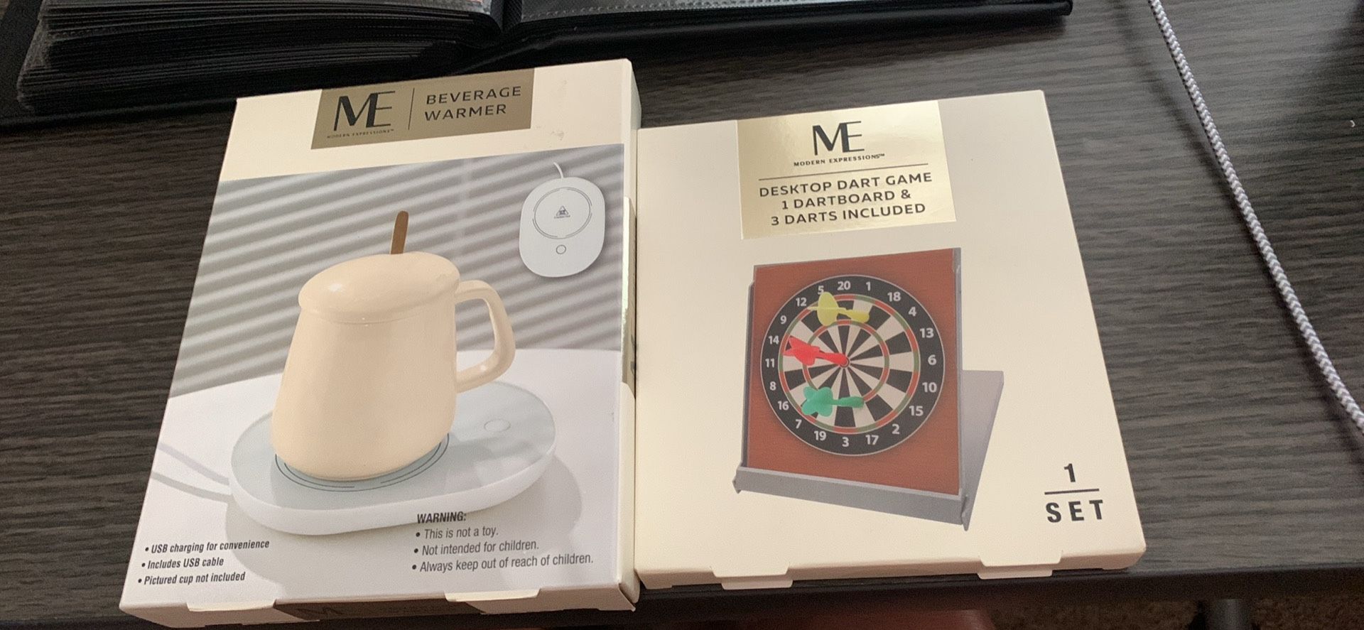 Beverage Warmer And Desktop Dart
