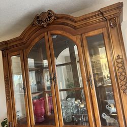 Top Part Of China Cabinet 
