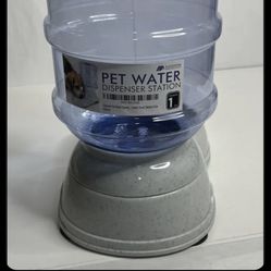 Automatic Dog Water Bowl Dispenser for Pet  1 Gallon