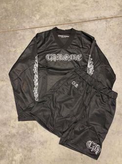 Chrome heart jersey set