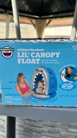 Nibbles the shark Lil’ canopy float