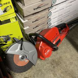 Milwaukee M18 FUEL ONE-KEY 18-Volt Lithium-Ion Brushless Cordless 9 in. Cut Off Saw (Tool-Only)