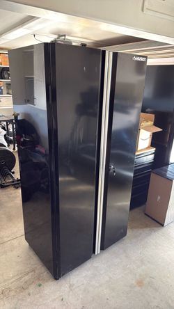Husky metal storage cabinets - 3