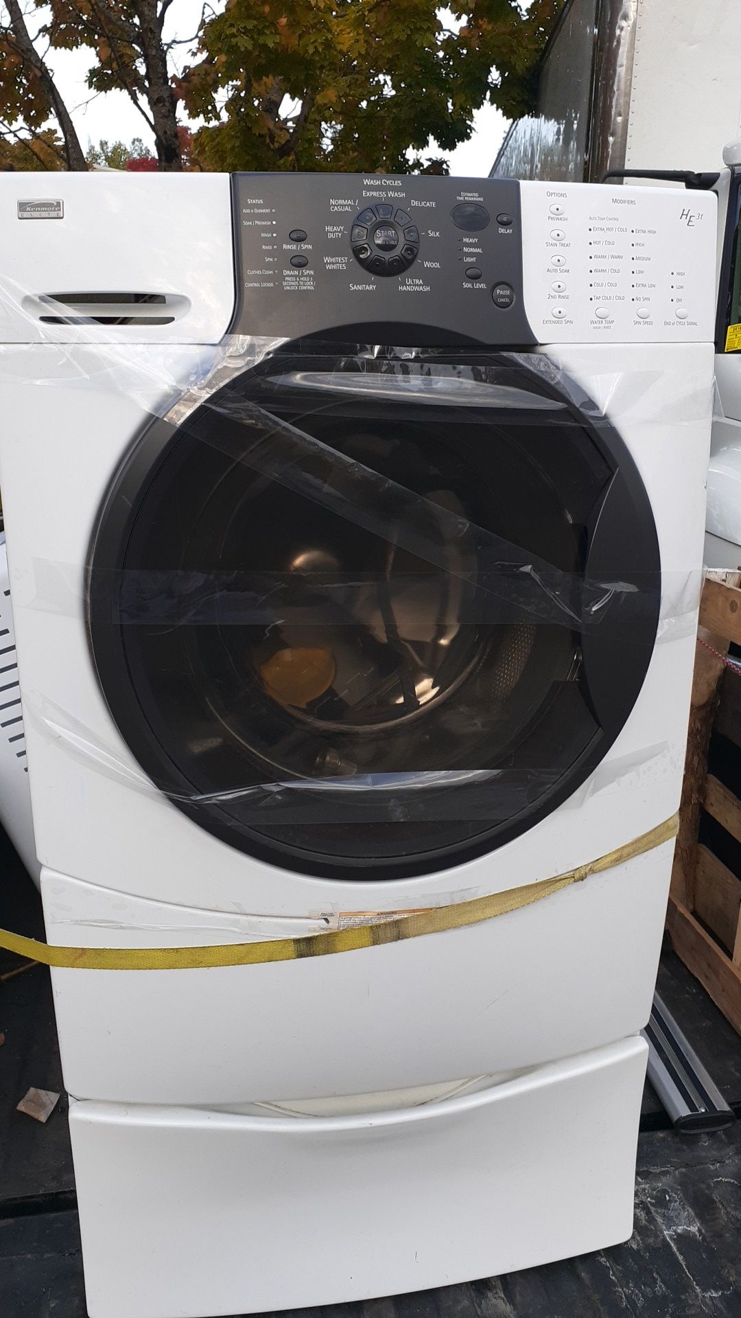 Kenmore elite washer dryer 2016