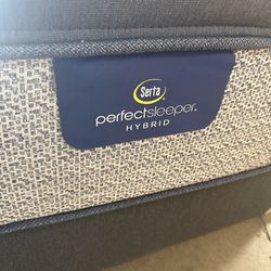 King size mattress and boxspring