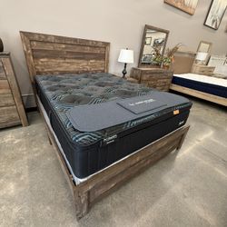 4 PC QUEEN BEDROOM SET 
