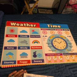  Educational Posters For Children's Learning 12 Laminated With Stickers