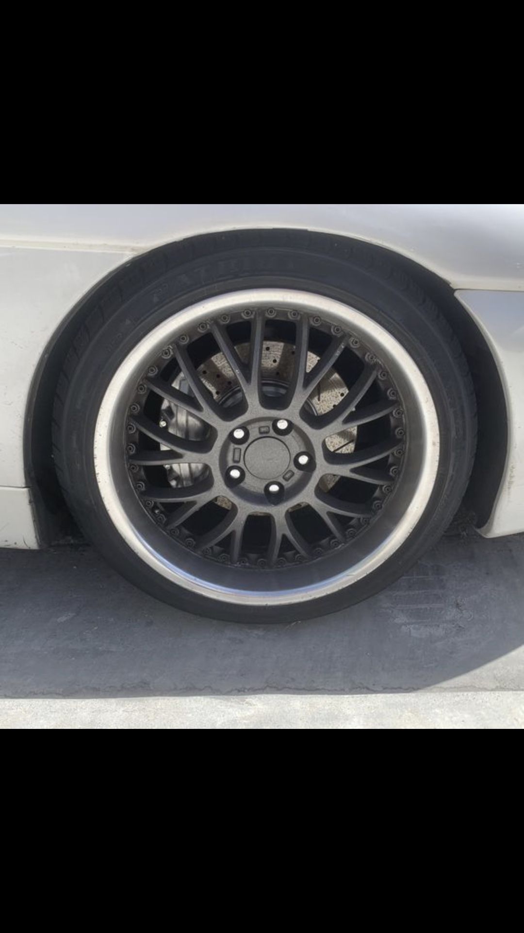 JDM Manaray Sport Vertec VR5 staggered 18” 5x114.3 wheels rims