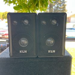 KLH Speakers 40 Watts max