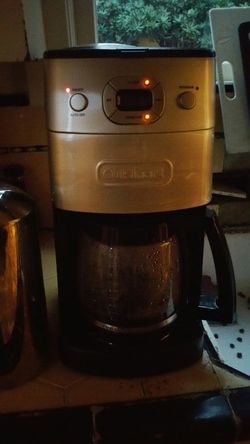 Cuisinart coffee grinder and coffee maker