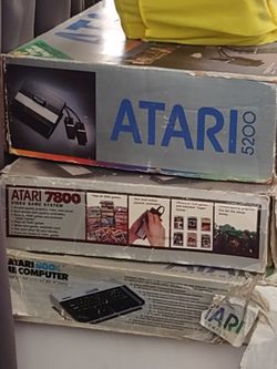 OG Ataris + Controllers, Games, & Keyboard