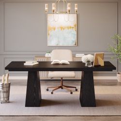 63" Executive Desk, Modern Office Computer Desk Workstations