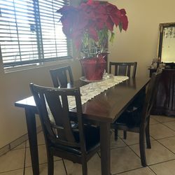 Brown Dinning Table