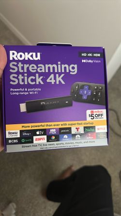Roku Streaming Stick 4k New Box Packed
