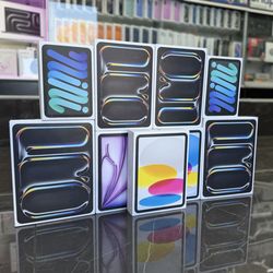 iPad Pro 13” & 11” M4/M5, iPad Mini 7th Gen A17 Pro, iPad 11th Gen A16, iPad Air 11” & 13” M3 ((Take It Home In Payments/ llévatelo a casa en pagos) o
