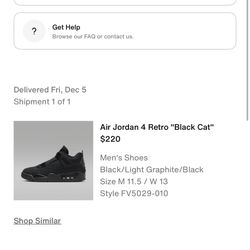 Air Jordan 4 Retro Black Cat