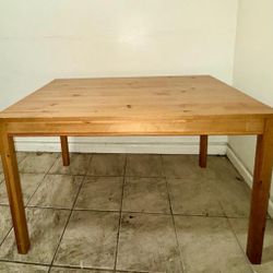 IKEA WOODEN TABLE