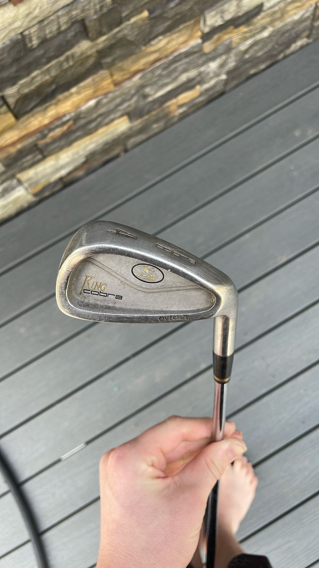 King Cobra Oversize #3 Irons R FLEX Graphite Shaft RH