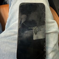 iPhone 16 Pro Max (partially Cracked Screen)