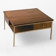 WEST ELM NOOK COFFEE TABLE SET