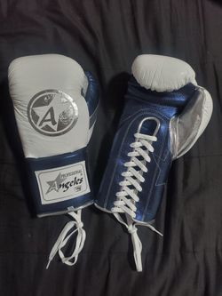 Angeles Elite Pro 12 Oz Lace Boxing Gloves