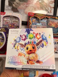 Pokemon prismatic evolutions etb