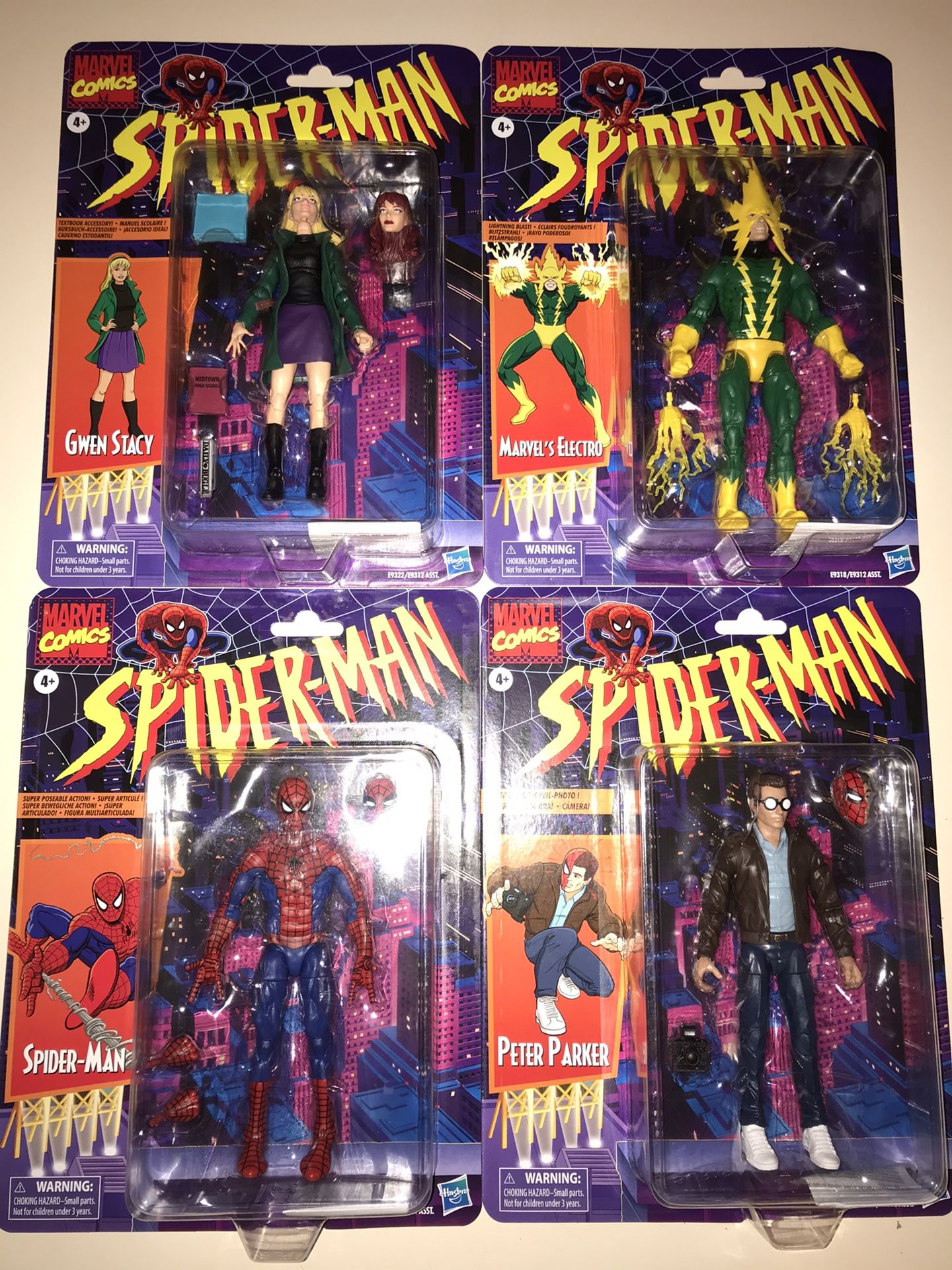 Marvel legends retro Spider-Man