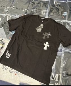 Chrome Hearts Los Angeles Double Cross Patch T- Shirt