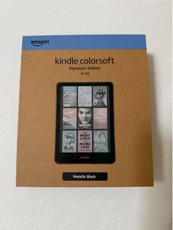 Kindle Colorsoft signature edition 32gb (metallic black)