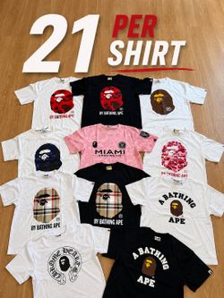 Bape t shirts