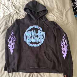 Wild Boyz Black Flame Hoodie 🔥