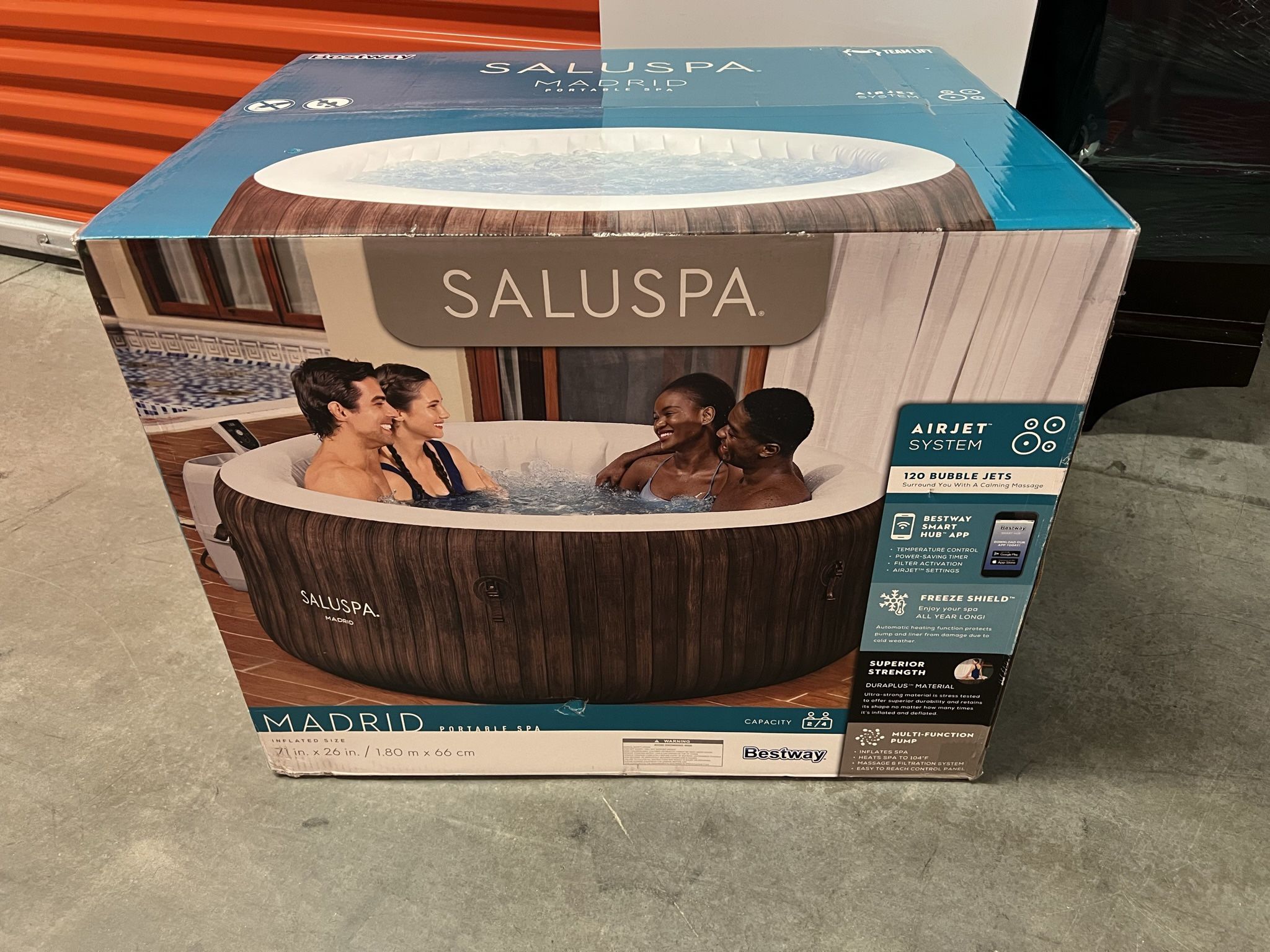 Saluspa Madrid Hot tub for Sale in Flower Mound, TX OfferUp