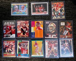 Joe Montana Card Lot