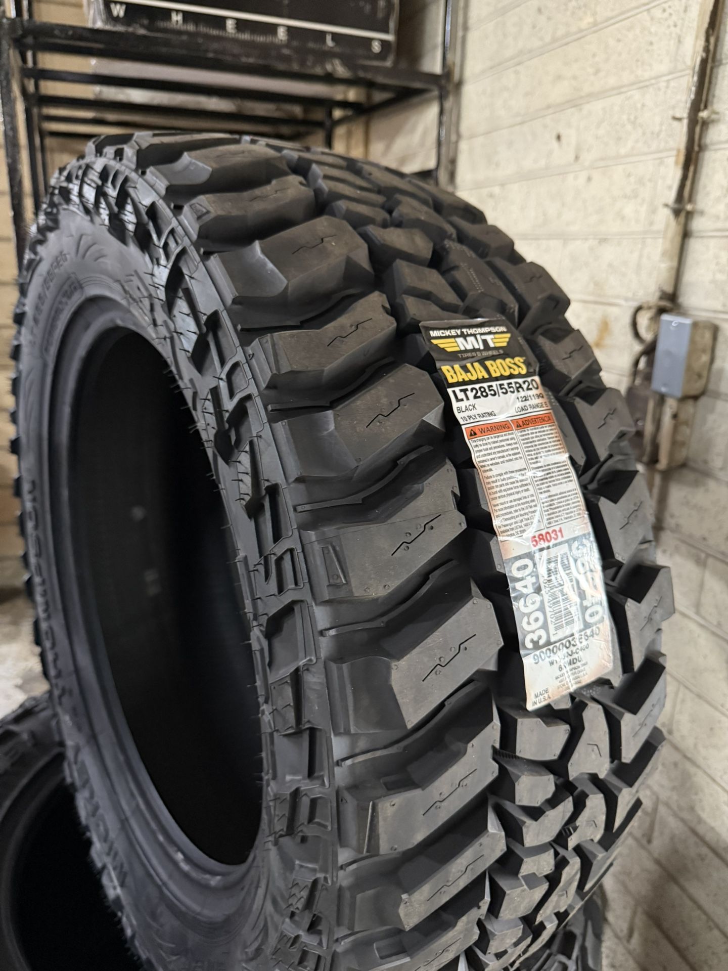 285/55R20 Mickey Thompson Truck Tires