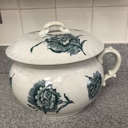 Antique Alba China Bona Fama Melior Zona Aurea