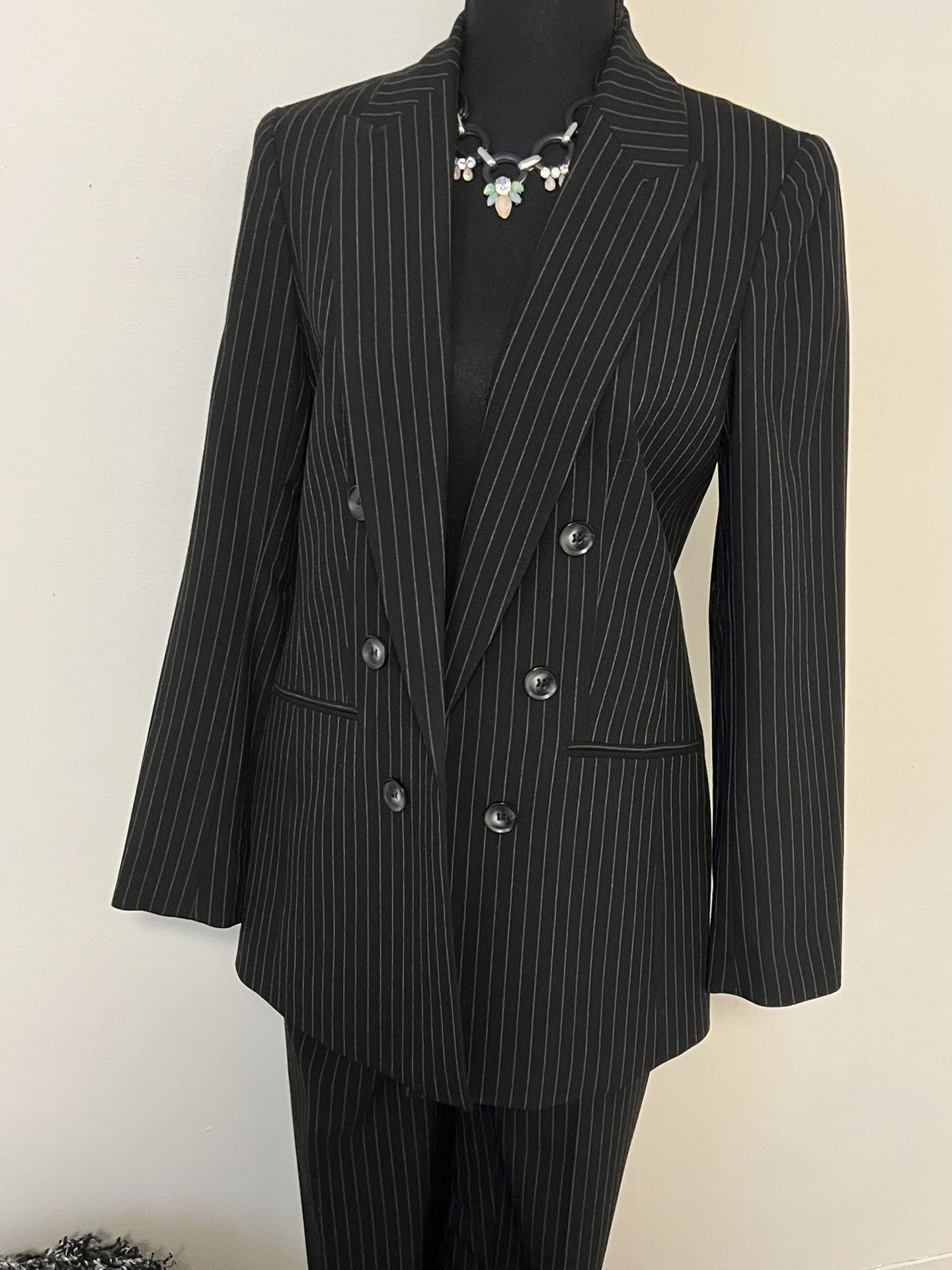Brand New Pinstripe Women’s Suit