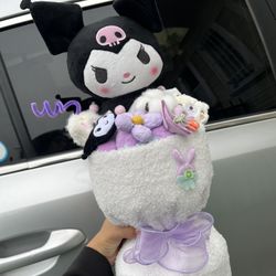 Large Kuromi Plush Bouquet With Lights