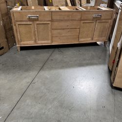 83” Bathroom Vanity Cabinet Only 
