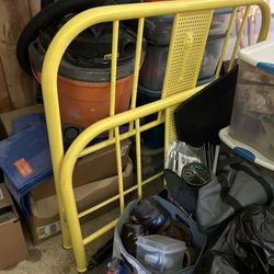 Full Metal Bed With Rails