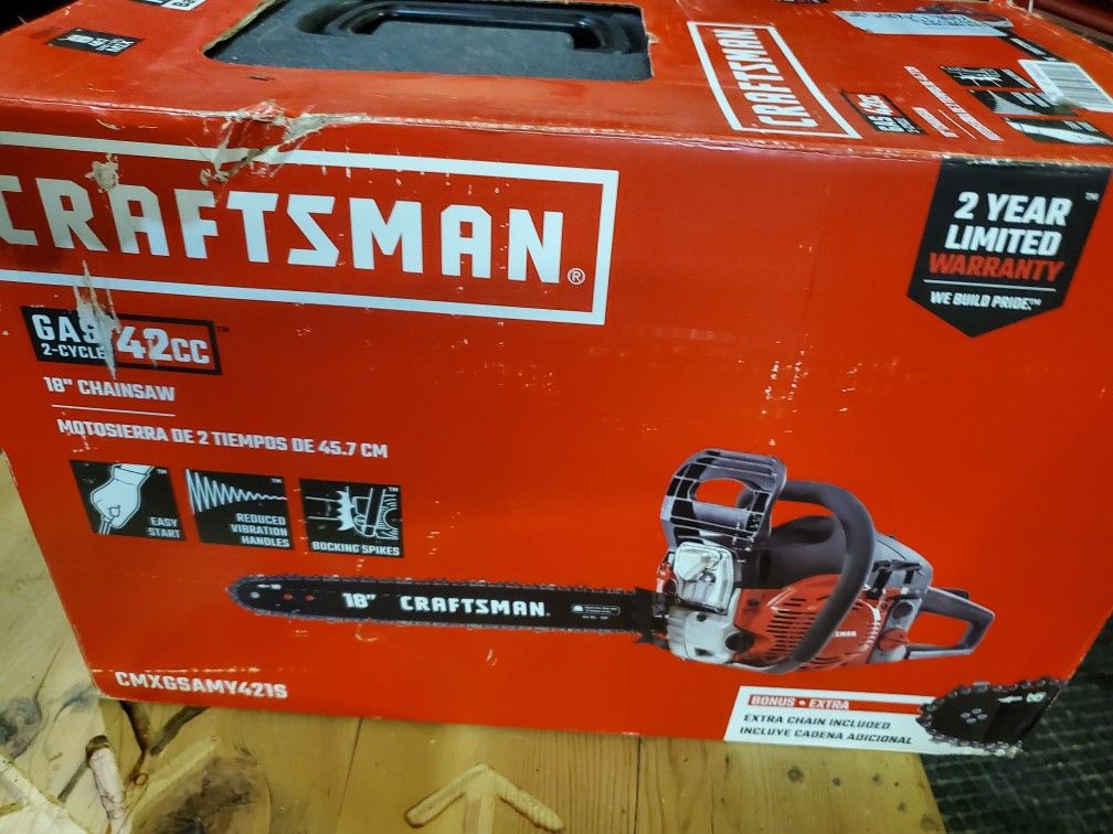 CRAFTSMAN GAS CHAIN SAW