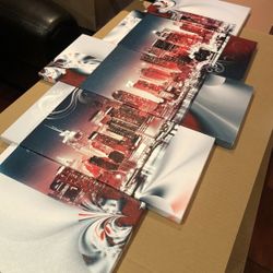 City Canvas Wall Art 