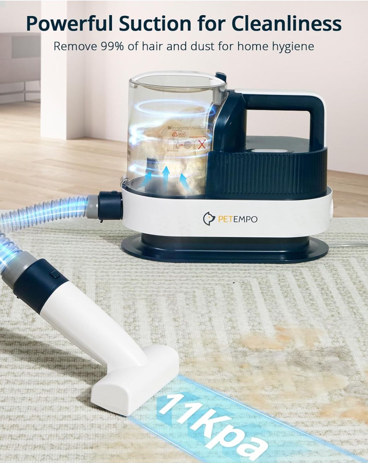 NEW IN BOX Dog Grooming Vaccum, 2.5L Dog Vacuum for Shedding Grooming