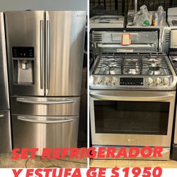 REFRIGERADOR Y ESTUFA EN PERFECTA CON DICIONES 