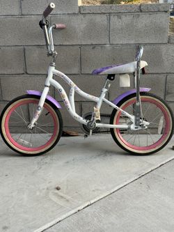 schwinn 16-inch girl bike white