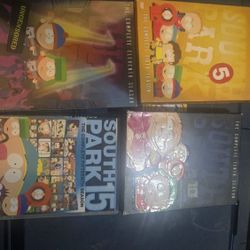 South Park Seasons 5, 10, 11, And 15 Dvd