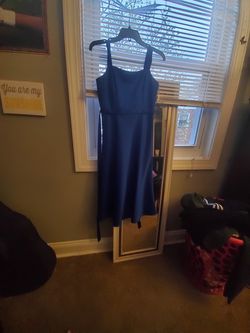 Blue Flower girl dress