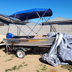 1984 12ft Aluminum Boat