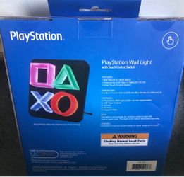 PlayStation Wall Light with Touch Control Switch