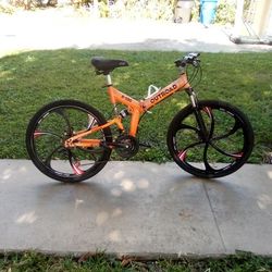 Out Road R-100 Folding Mountain Bike